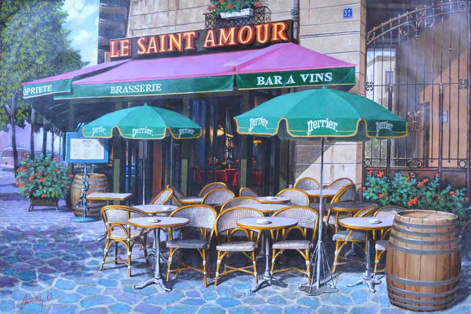 ARKADY ** UNTITLED ** SIGNED ORIGINAL ACRYLIC (1 of 2)