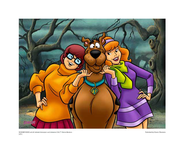 WARNER BROTHERS** GOOD BOY SCOOBY ** GICLEE (1 of 1)