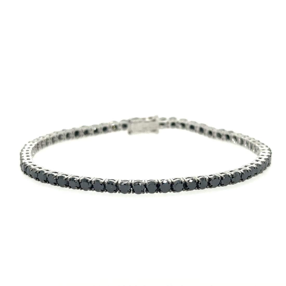 WHITE GOLD BLACK DIAMOND BRACELET (1 of 3)