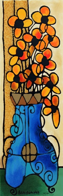 SIMHON **HAPPINESS** SERIGRAPH (1 of 2)