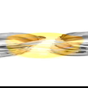 CARTIER PARIS 18K Yellow Gold 3-Bangle Set: CARTIER PARIS 18K Yellow Gold 3-Bangle SetWeighing 59.4 grams