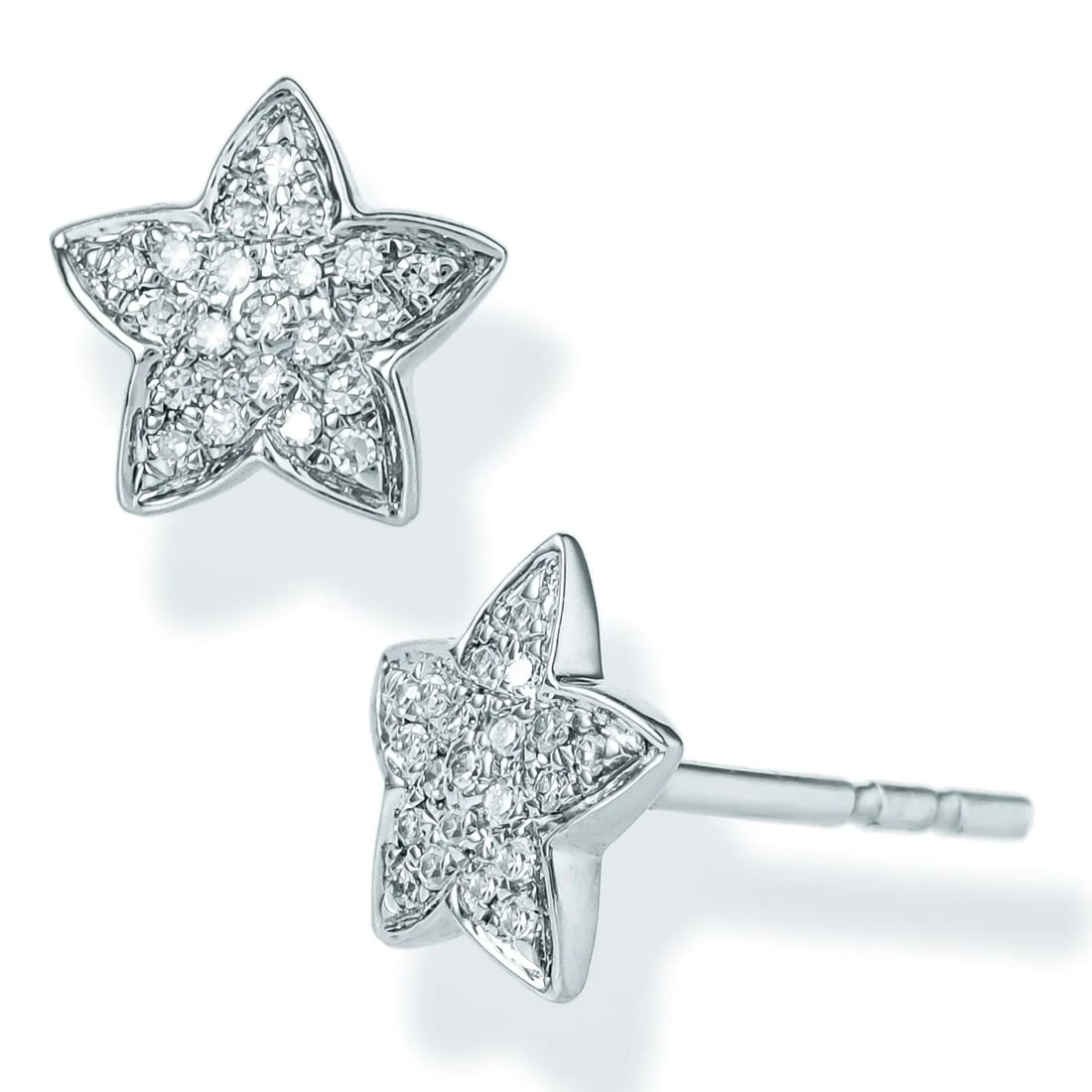 DIAMOND STAR EAR STUDS (1 of 1)