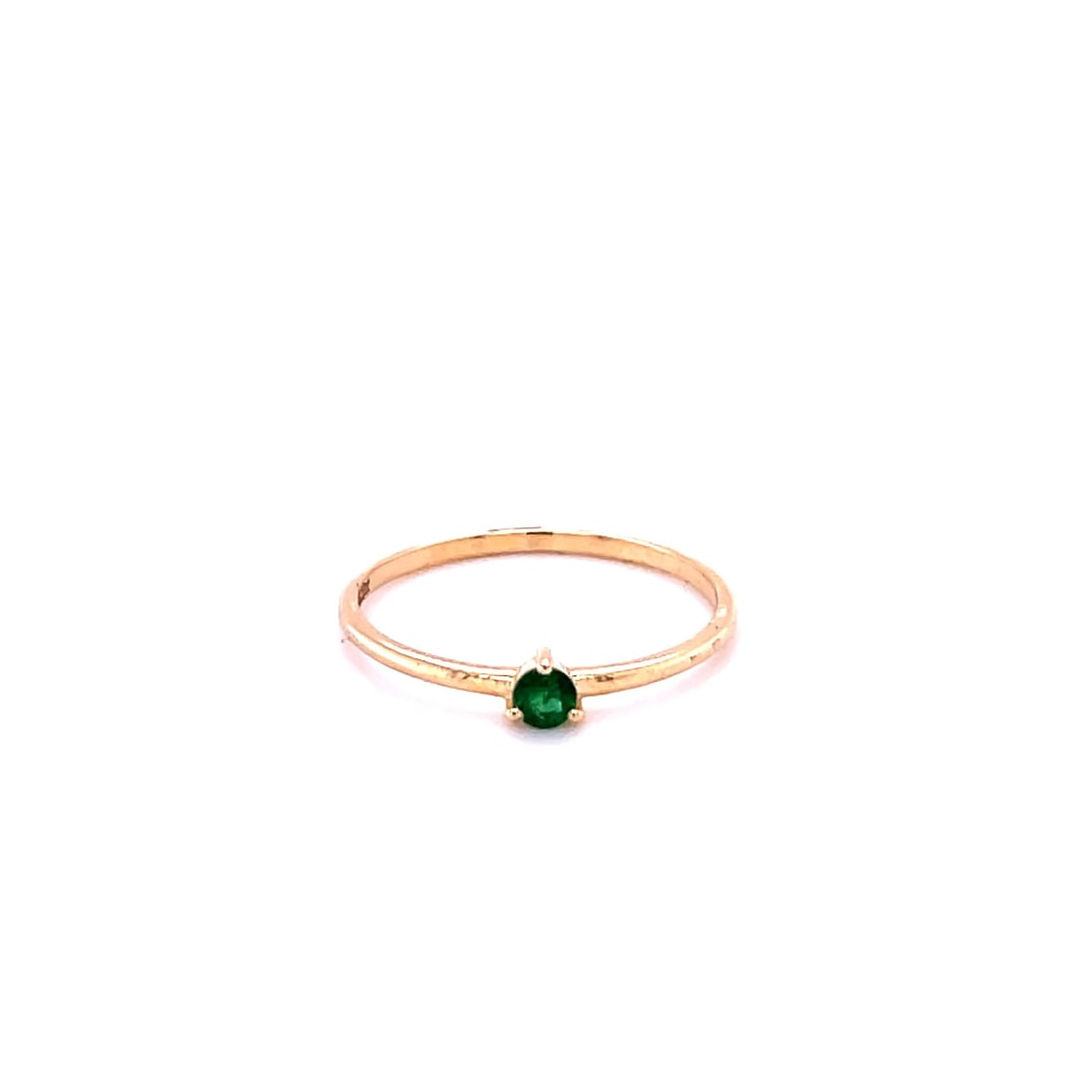 14KT GOLD EMERALD RING (1 of 2)