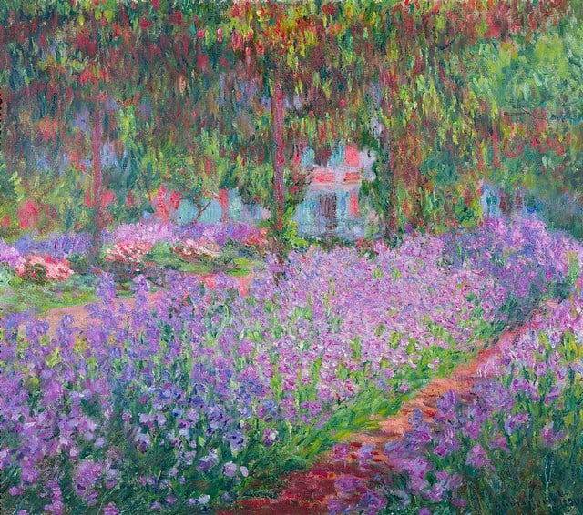 MONET **ARTISTS GARDEN** GICLEE (1 of 1)