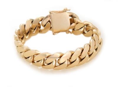 Roberto Coin Sapphire 18k Gold Puffed Curb Link Toggle Clasp Necklace (1 of 4)