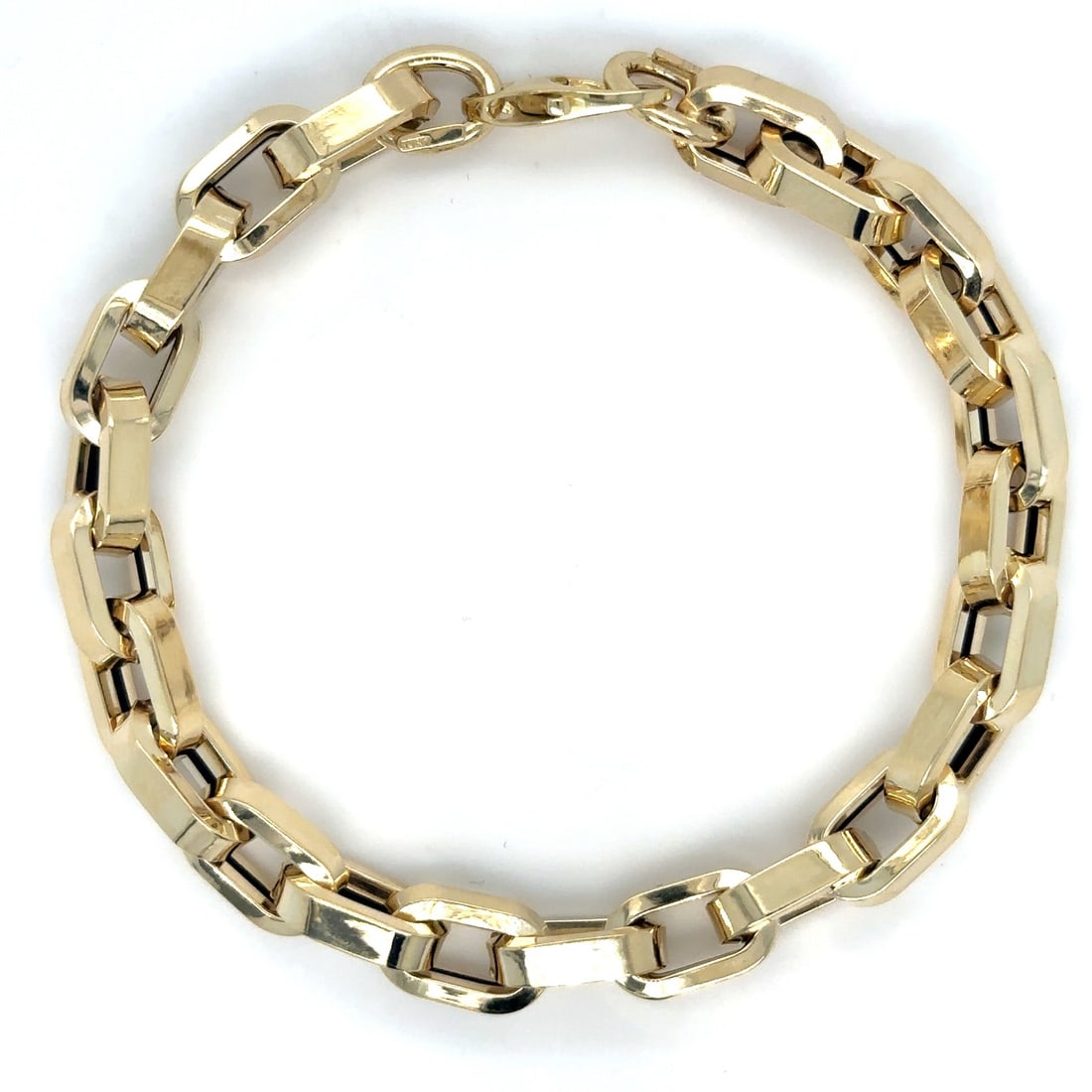 14KT YELLOW GOLD BRACELET 7" (1 of 3)