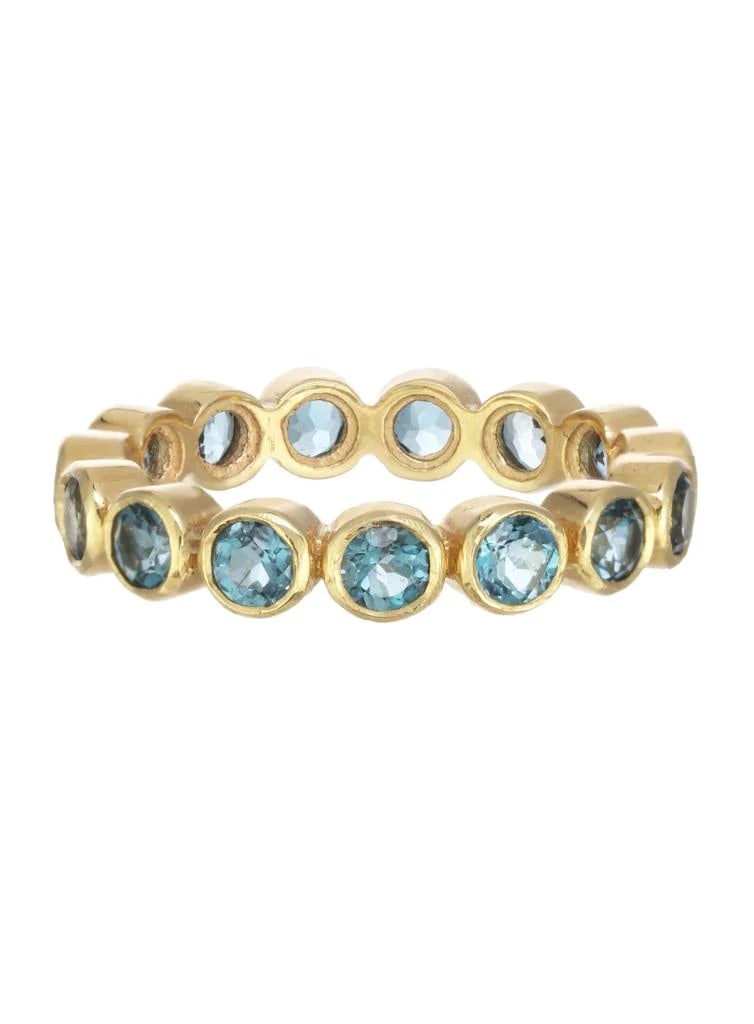LONDON BLUE TOPAZ RING BAND (1 of 1)