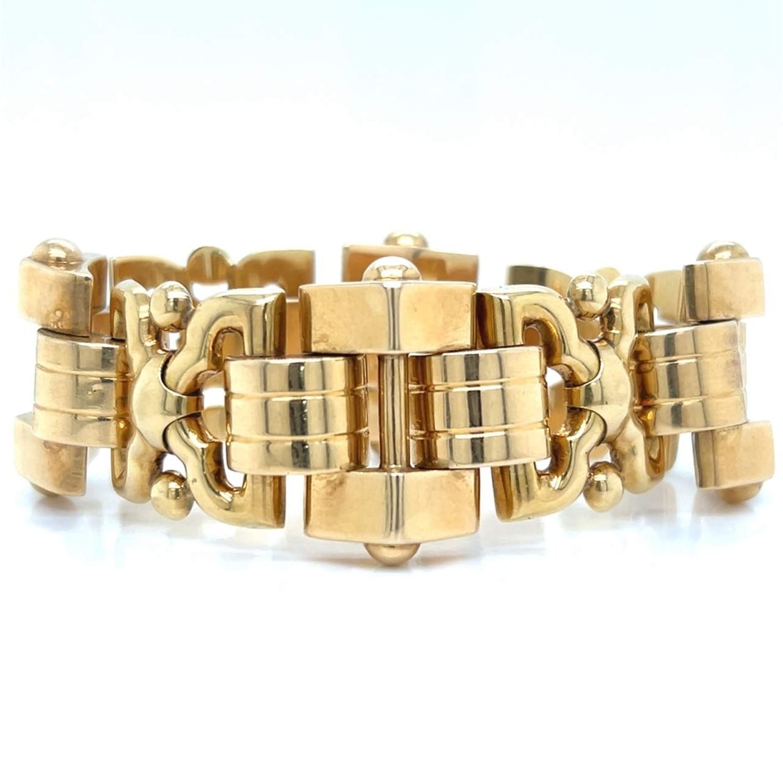 Retro 18K Yellow Gold Bracelet (1 of 3)