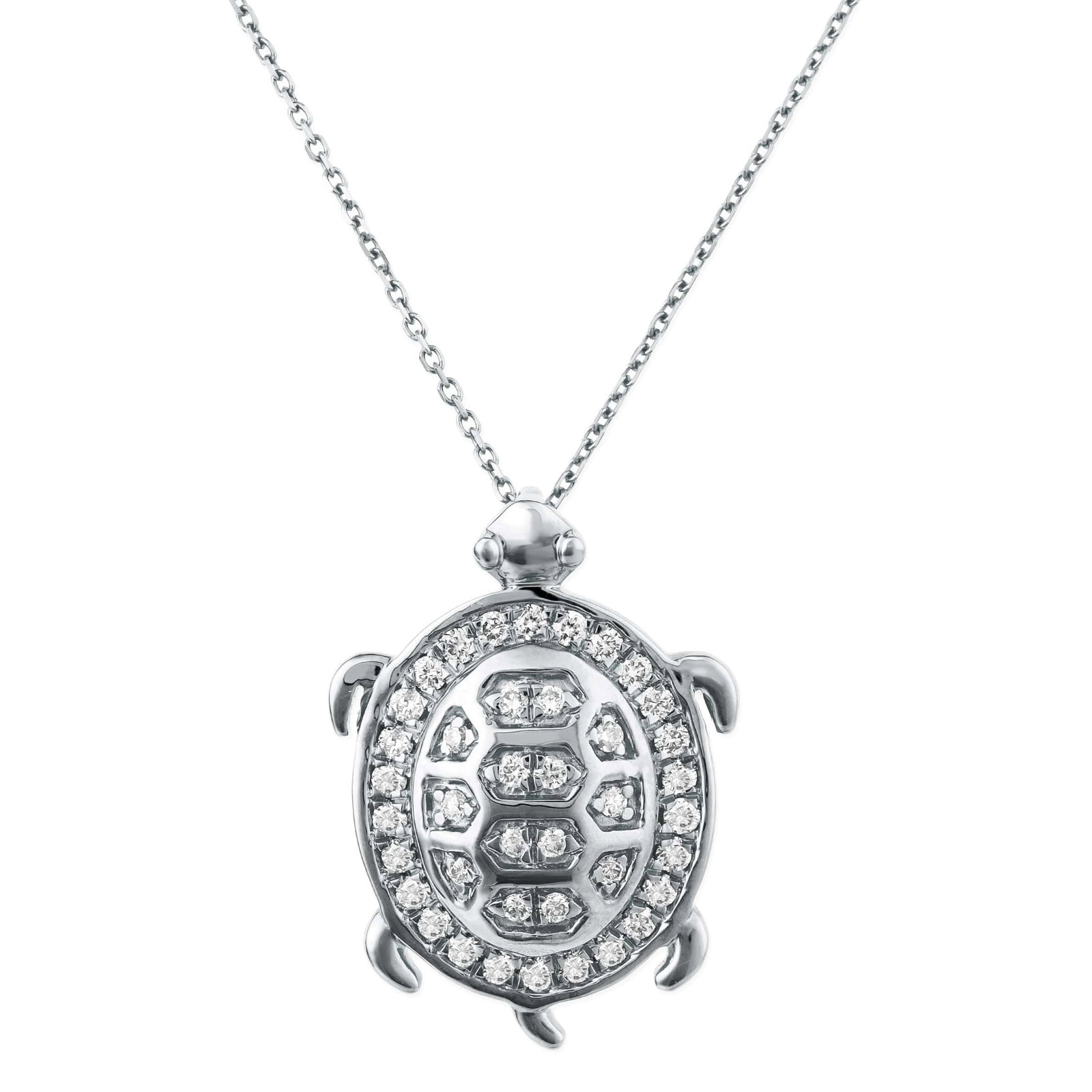 DIAMOND TURTLE PENDANT (1 of 1)