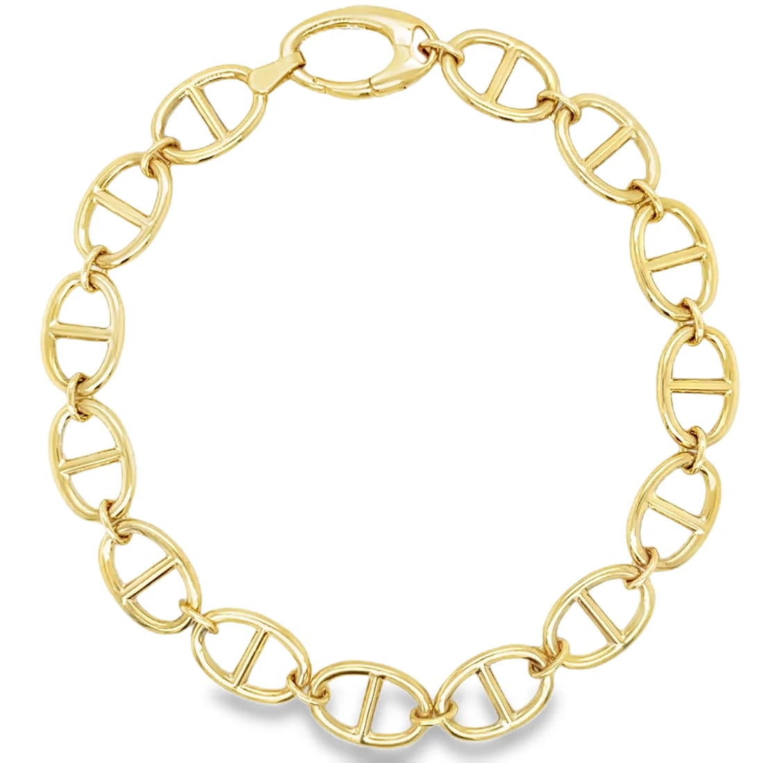14KT YELLOW GOLD BRACELET 7.5" (1 of 2)