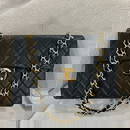 Authentic CHANEL MAXI JUMBO lambskin vintage 24k gold plated crossbody