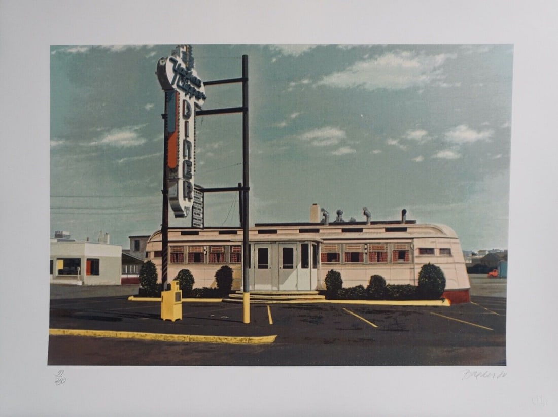 John Baeder Screenprint Yankee Clipper (1 of 2)