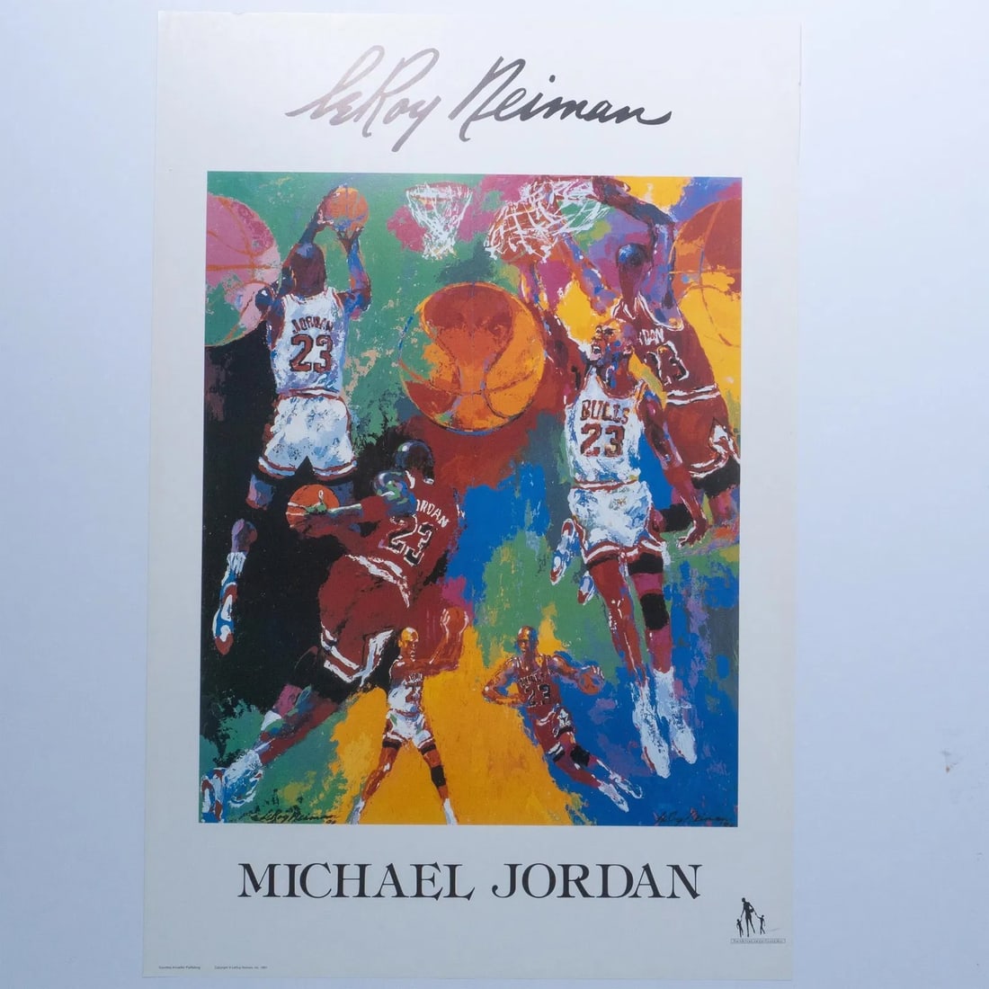 Leroy Neiman Poster Michael Jordan (1 of 4)
