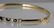 273: Ladies Diamond and Sapphire 14k Yellow Gold Bangle - 3