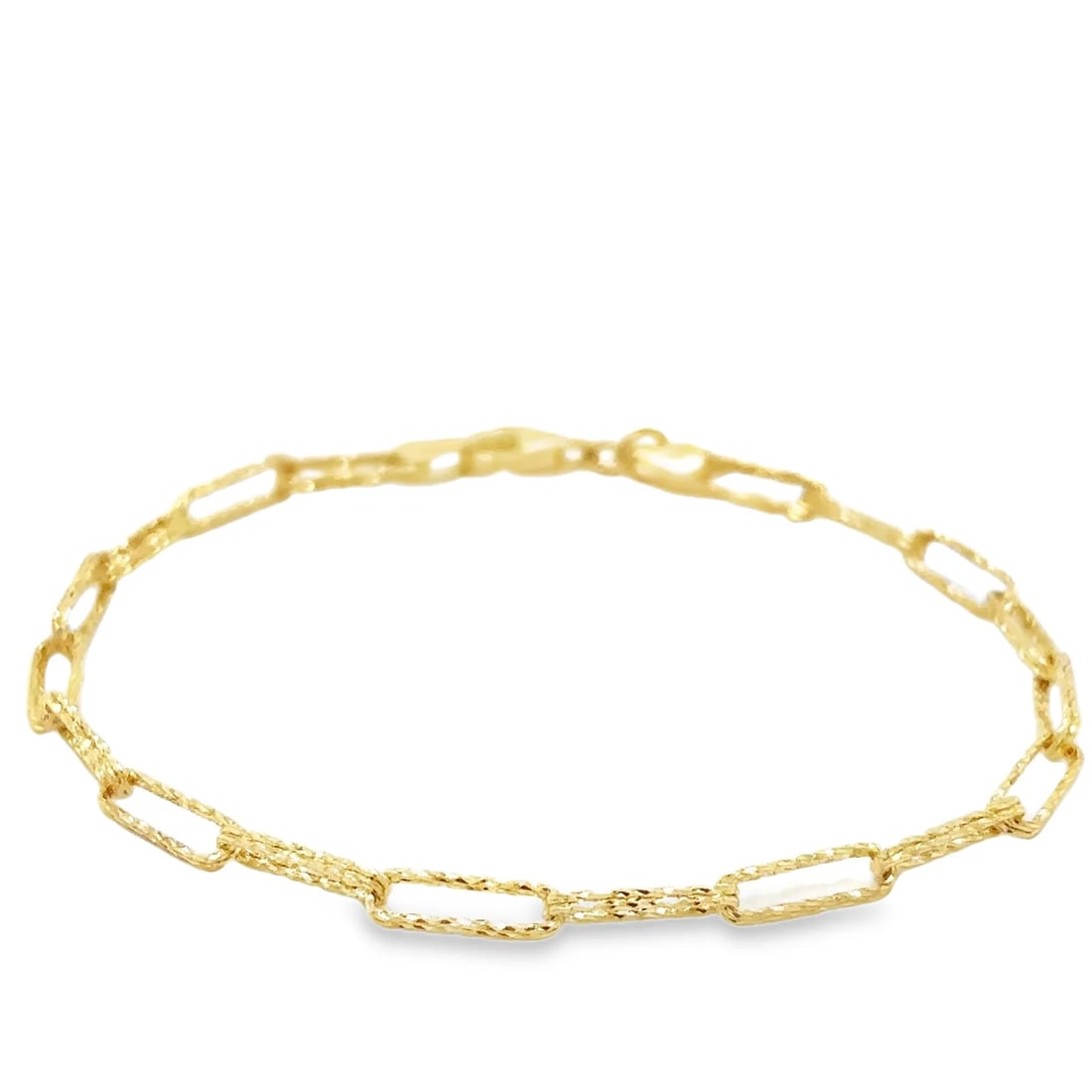 14KT YELLOW GOLD BRACELET 7" (1 of 2)