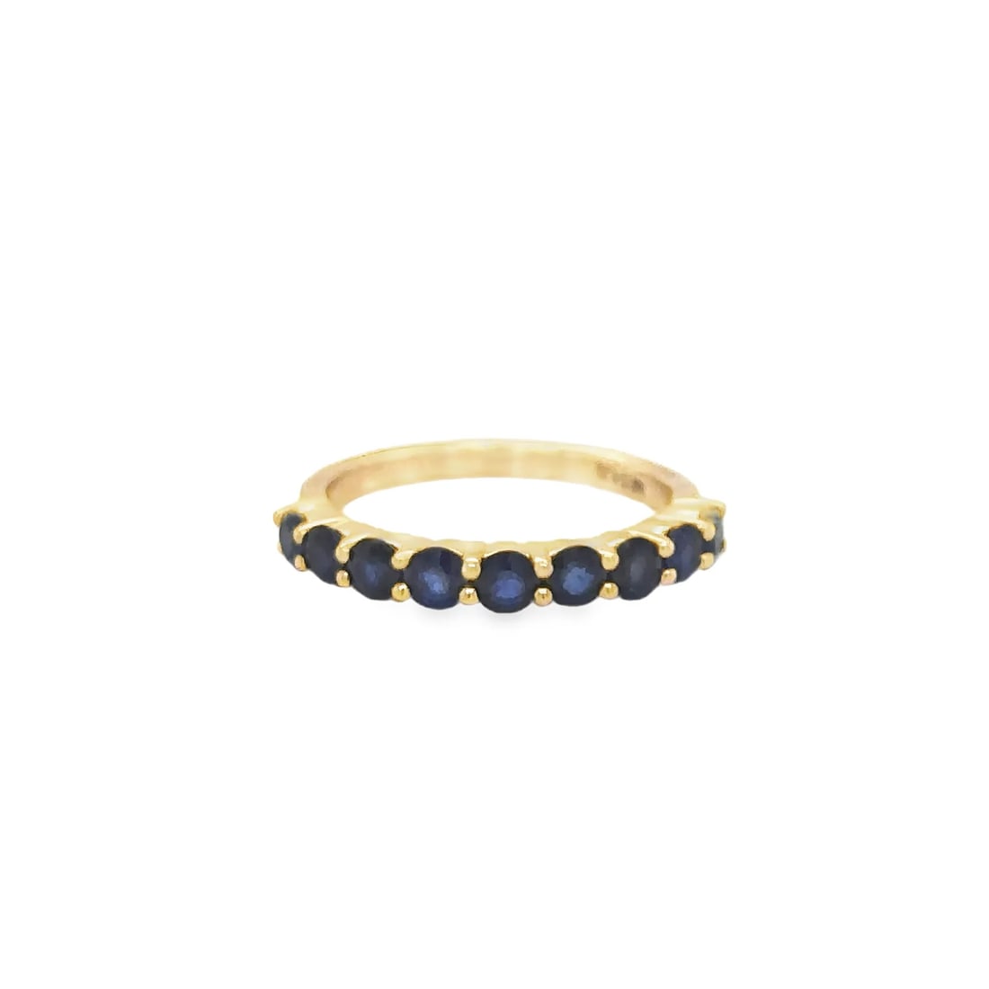 14KT YELLOW GOLD SAPPHIRE RING (1 of 4)