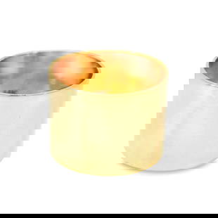 14KT YELLOW GOLD CIGAR RING: 14KT YELLOW GOLD CIGAR RING14KT GOLD WT. APPROX. 6.67 GRAM SIZE