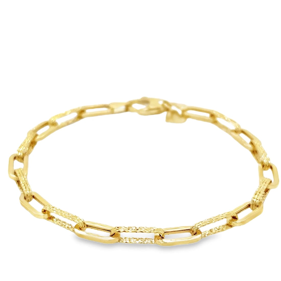 14KT YELLOW GOLD BRACELET 7" (1 of 2)