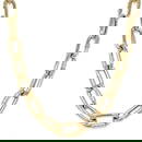 14KT YELLOW GOLD PAPERCLIP 18" NECKLACE