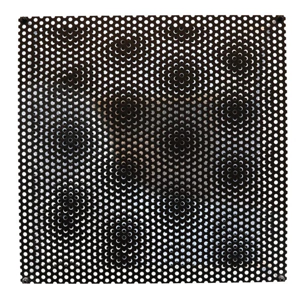 ANTONIO ASIS Paris 2010 "Vibration Grand Cercle" Op-Art Wall Sculpture: An op-art wall sculpture created by Antonio Asis.This an amazing art piece created by the Argentinian op-art artist Antonio Asis. Made in a very limited edition of only fifteen pieces. He was an abstr