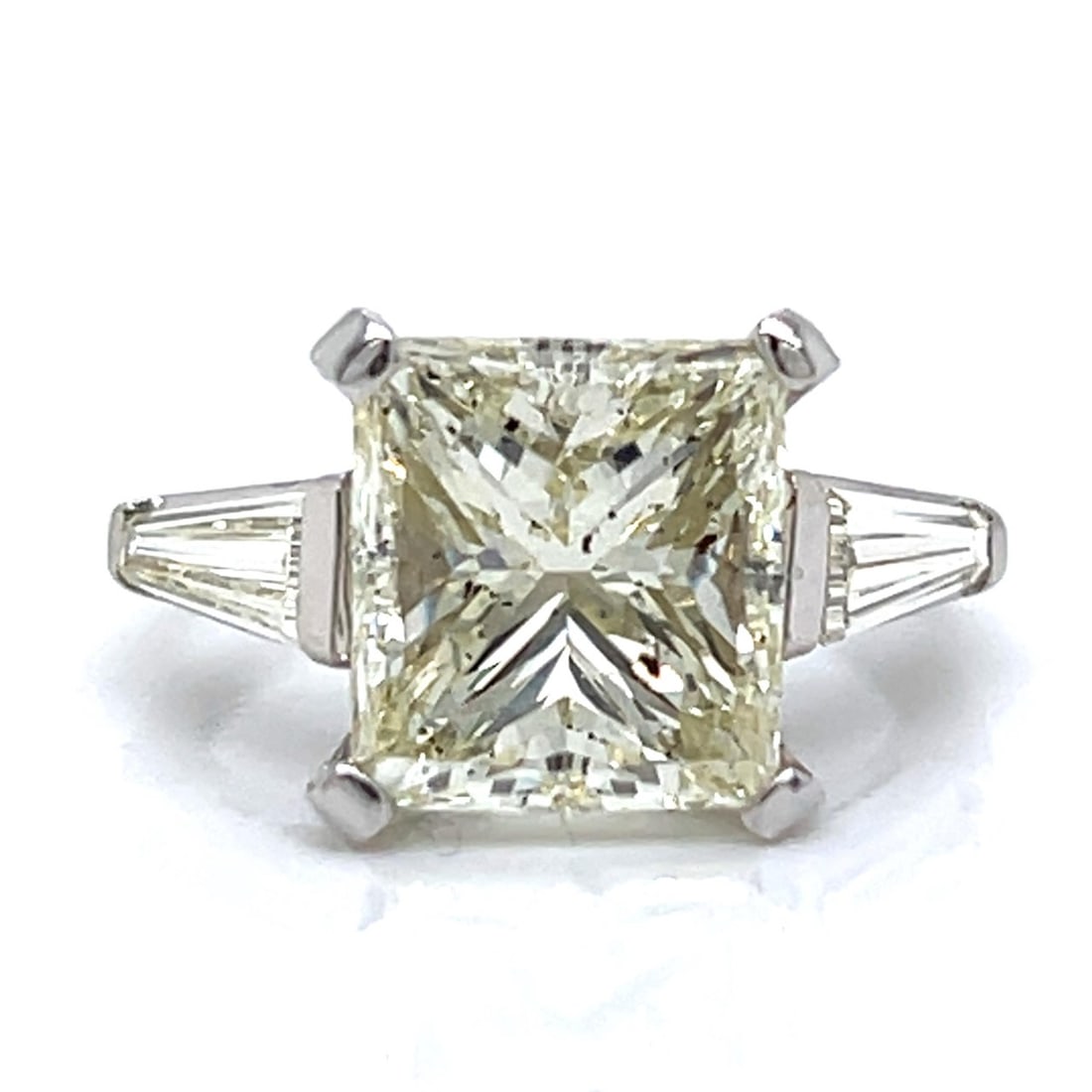 Platinum 5.07 Ct. Diamond Ring (1 of 4)