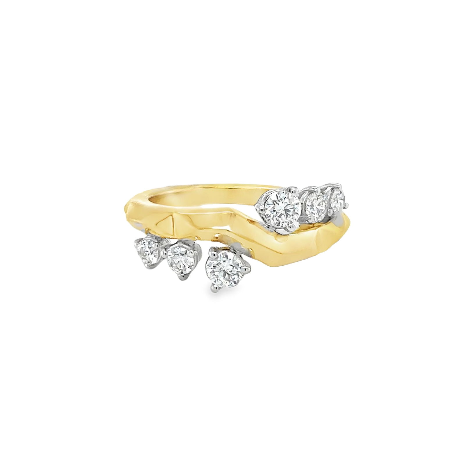 14KT GOLD DIAMOND RING (1 of 5)