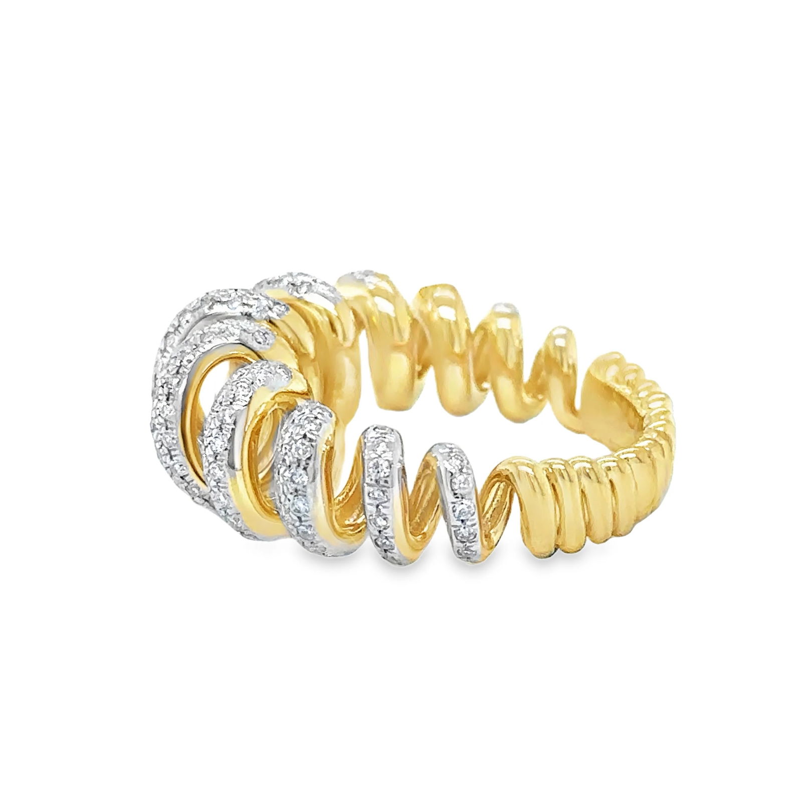 14KT GOLD DIAMOND RING - 3