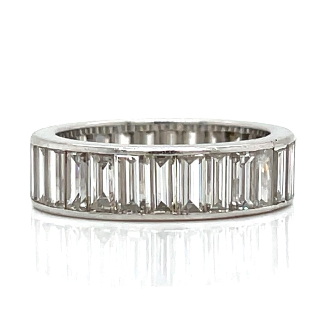 Art Deco Platinum 7.00 Ct. Diamond Eternity Band (1 of 3)