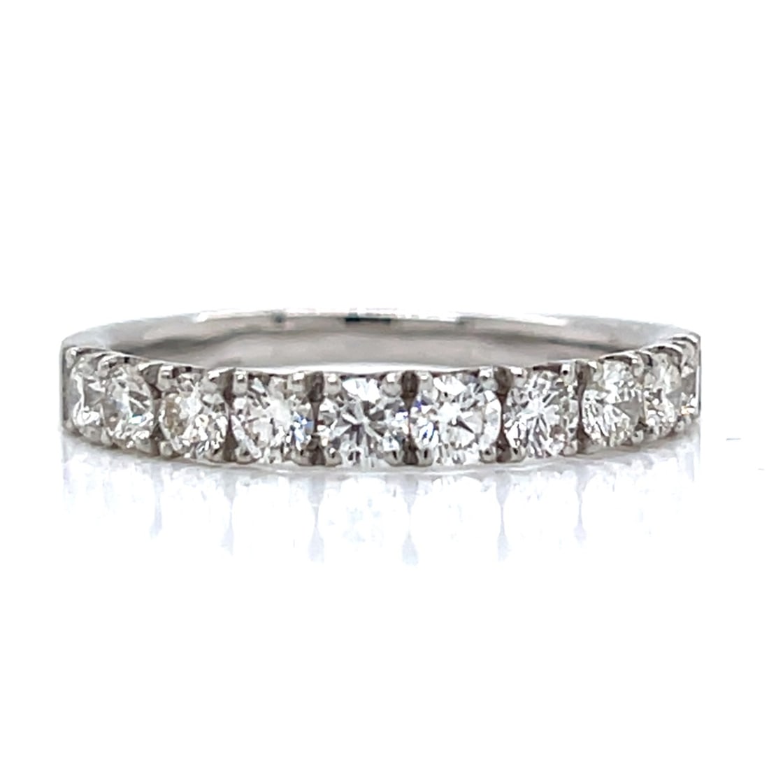 14K White Gold 1.00 Ct. Diamond Anniversary Band (1 of 4)