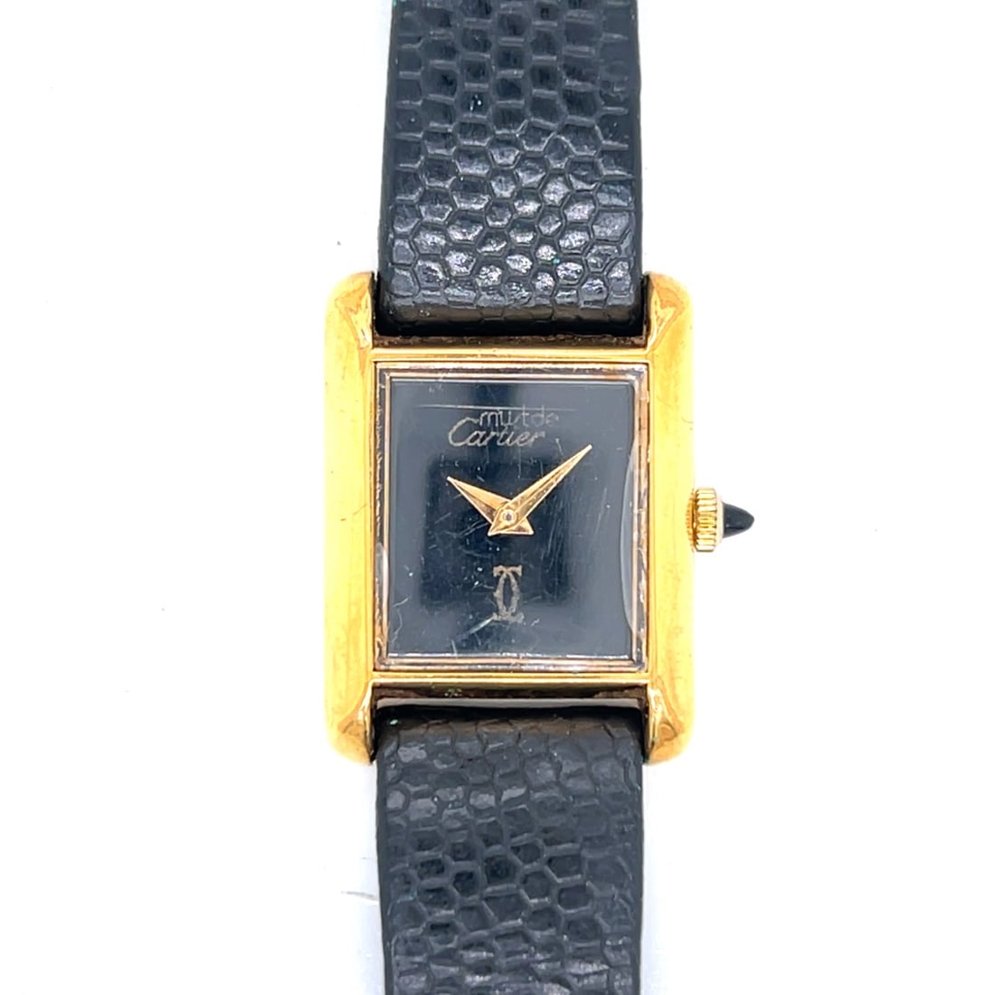 CARTIER 18K Electroplated Must de Cartier Ladies Watch (1 of 4)