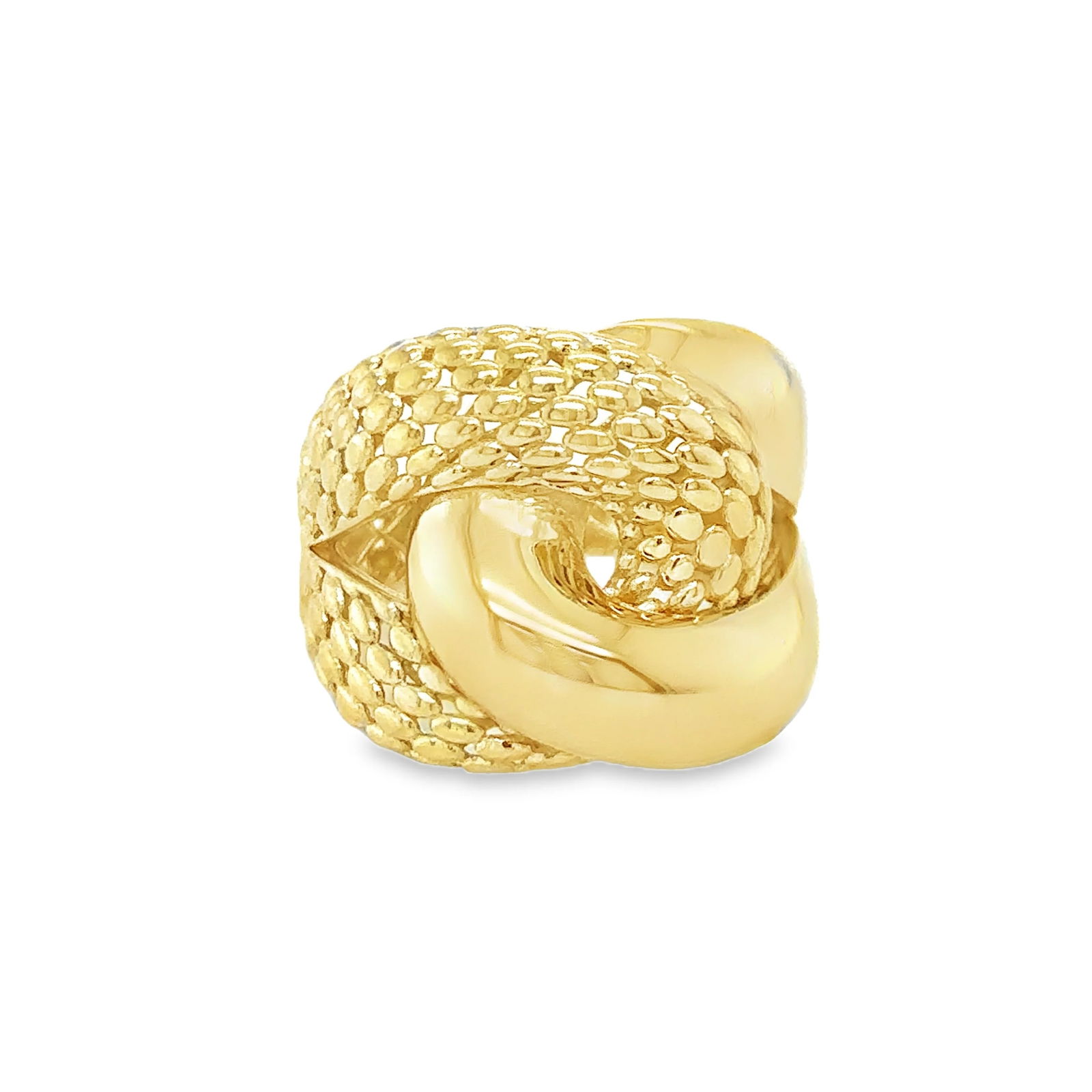 14KT YELLOW PLAIN GOLD RING (1 of 5)