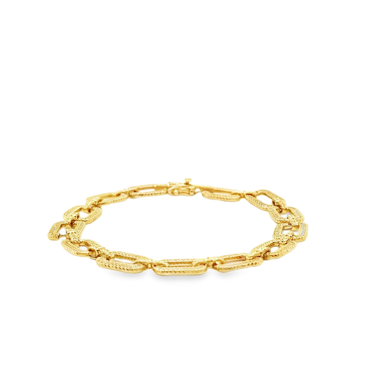 14KT GOLD DIAMOND BRACELET (1 of 4)