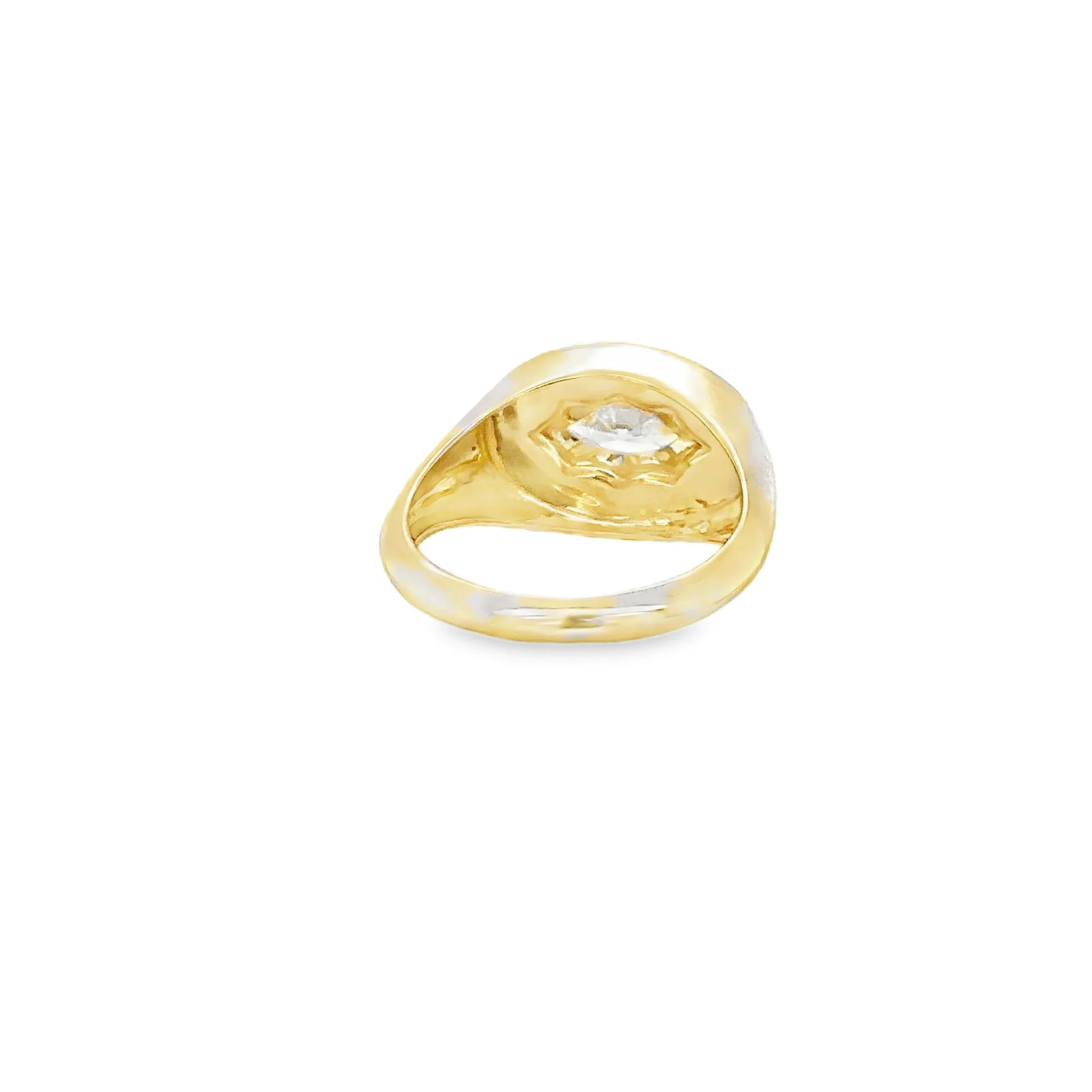 14KT GOLD DIAMOND RING - 2