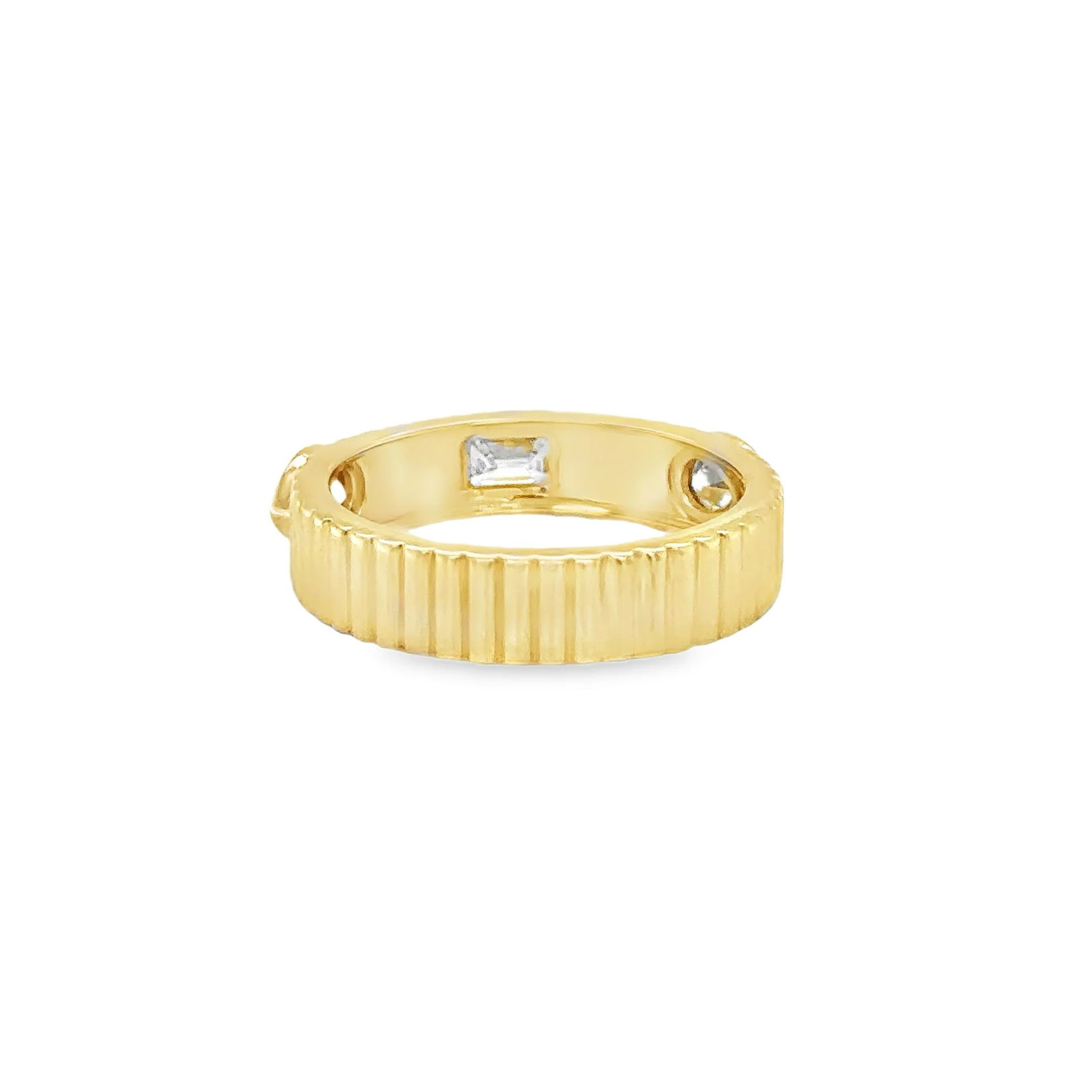 14KT GOLD DIAMOND RING - 2