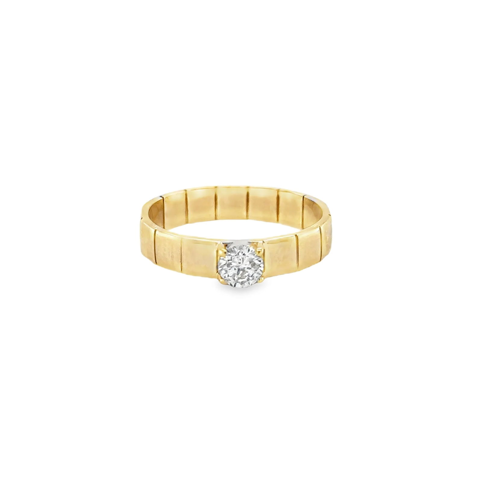 14KT GOLD DIAMOND RING (1 of 2)