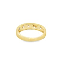 14KT GOLD DIAMOND RING - 4