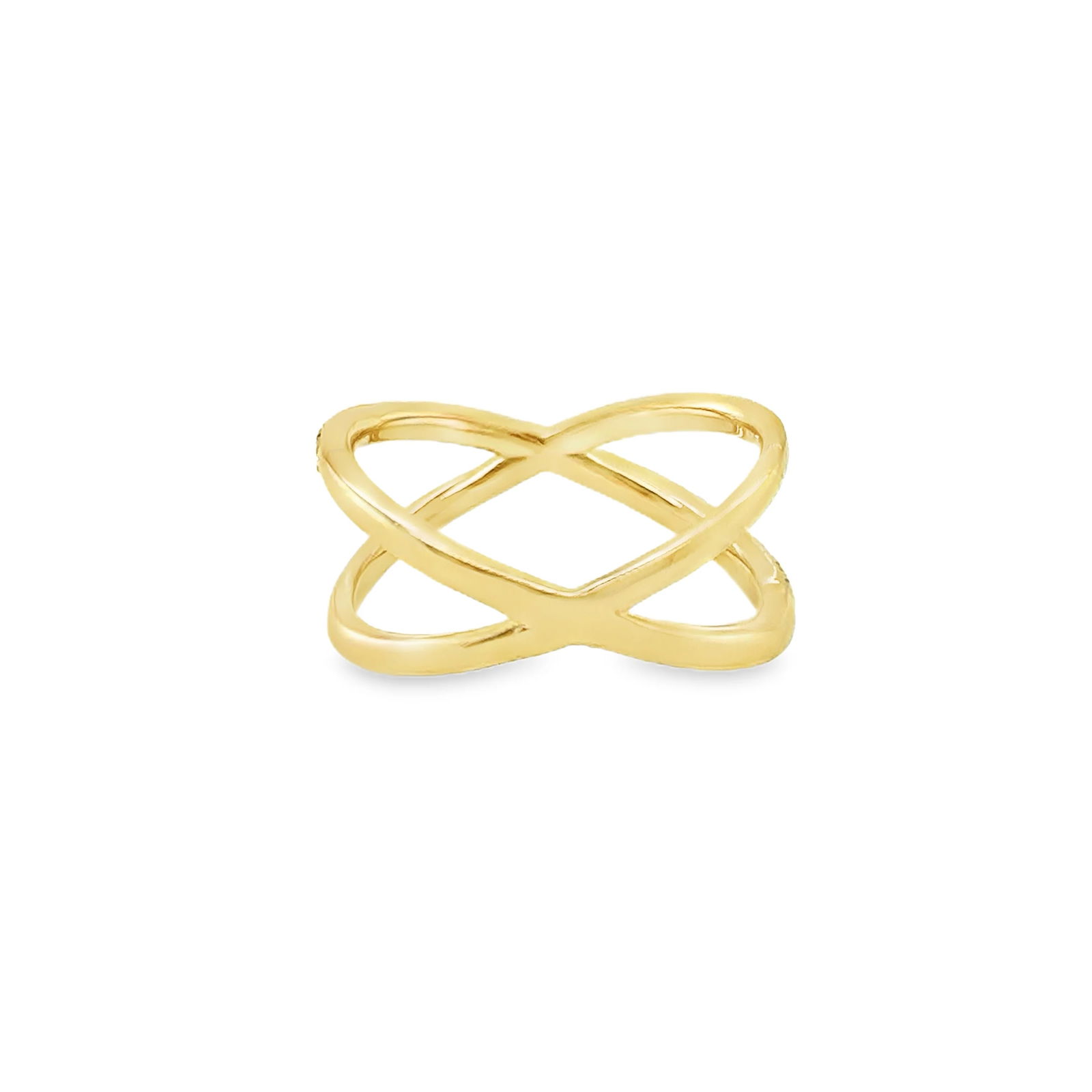 14KT GOLD DIAMOND RING - 4