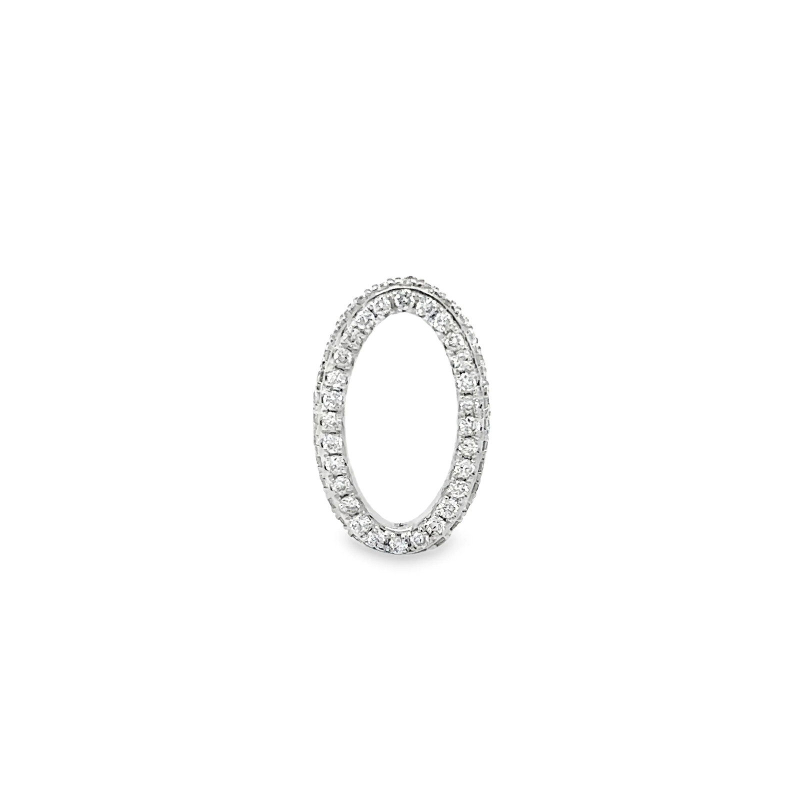 14K GOLD DIAMOND PAPERCLIP LINK: 14KT WHITE GOLD DIAMOND PAPERCLIP LOCK14KT GOLD WT. APPROX. 0.89 GRAMDIAMOND WT. APPROX. 0.45 CARAT / 88 PCSLOCK SIZE: 10 MM X 16 MM