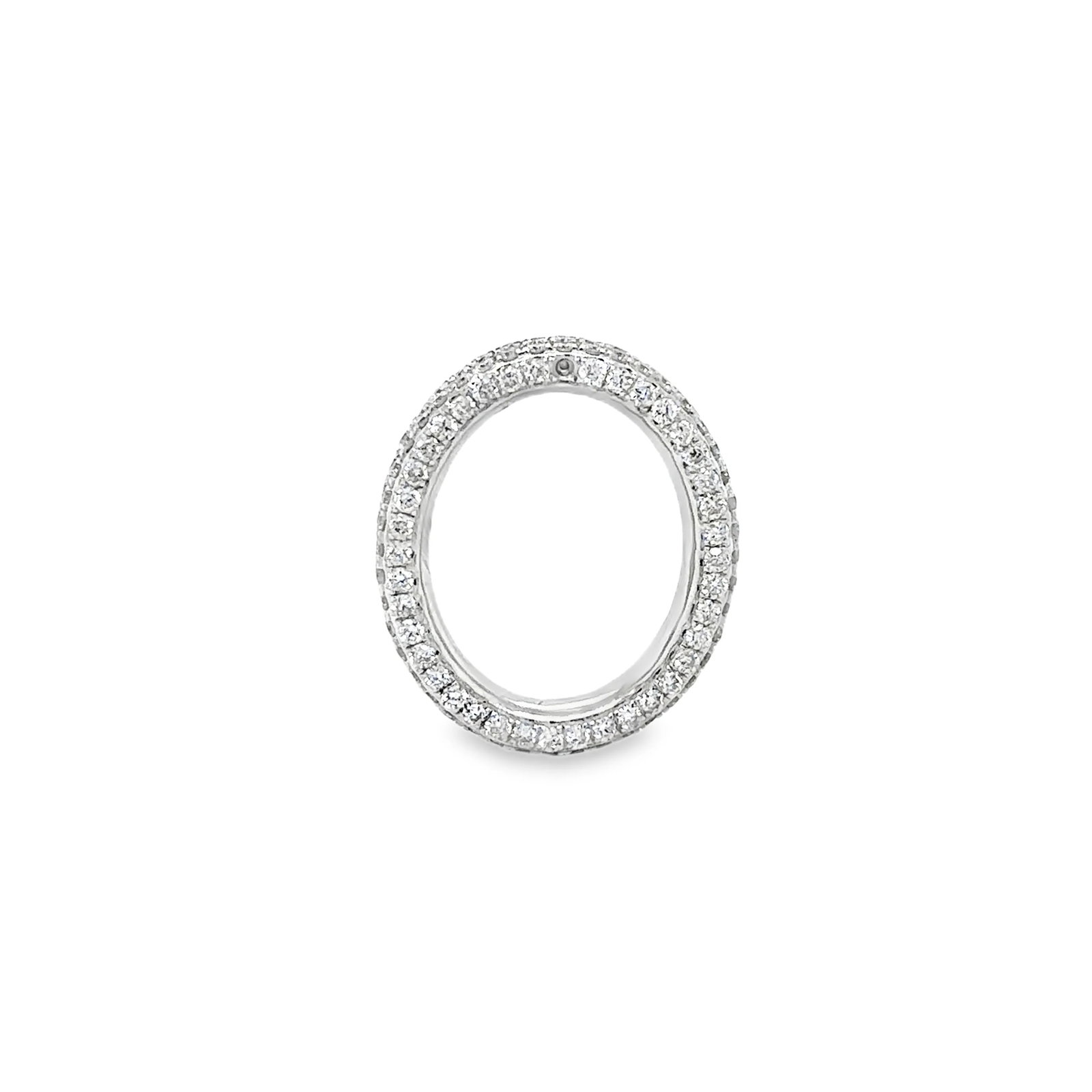 14K GOLD DIAMOND PAPERCLIP LINK: 14KT WHITE GOLD DIAMOND PAPERCLIP LOCK14KT GOLD WT. APPROX. 1.07 GRAMDIAMOND WT. APPROX. 0.51 CARAT / 100 PCSLOCK SIZE: 13 MM X 15 MM