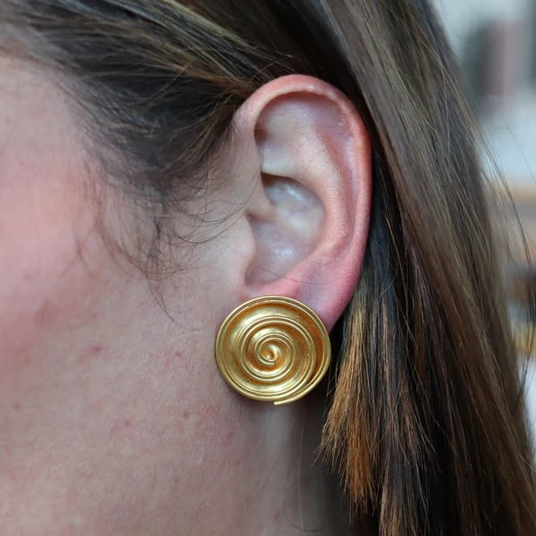 Clips-on earrings designed by Ilias Lalaounis.Gorgeous pair of clips-on earrings, created in Paris - 2