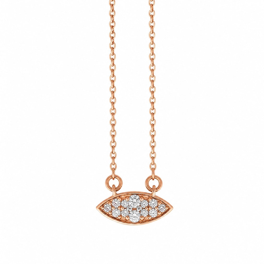 14KT GOLD DIAMOND NECKLACE: 14KT GOLD DIAMOND NECKLACE14KT. GOLD WT. APPROX. 1.448 GRAMDIAMOND WT. APPROX. 0.11 CT