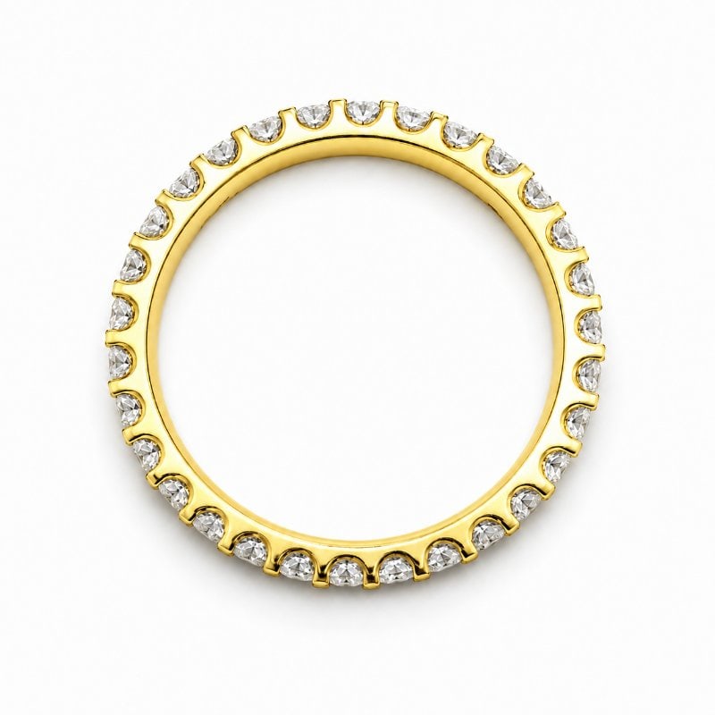 14KT GOLD DIAMOND RING - 2