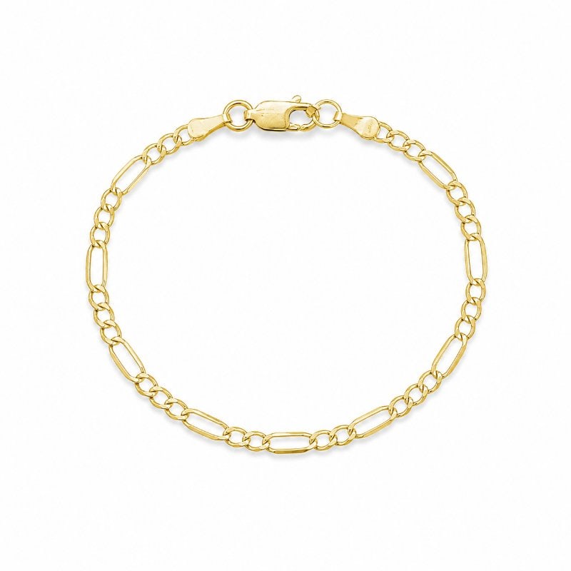 14KT GOLD CHAIN BRACELET (1 of 1)