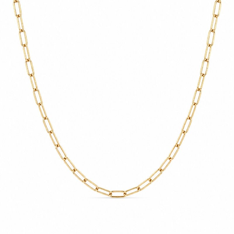14KT YELLOW GOLD LINK NECKLACE (1 of 2)