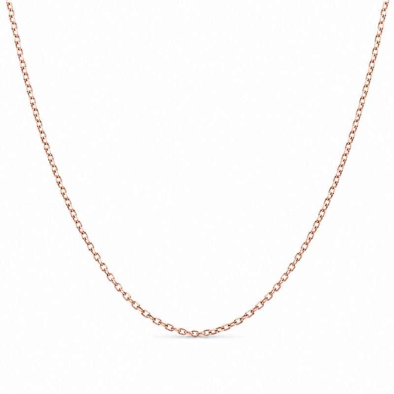 14KT ROSE GOLD CHAIN NECKLACE (1 of 2)