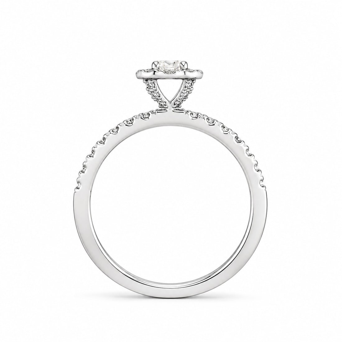 14KT GOLD DIAMOND RING - 3