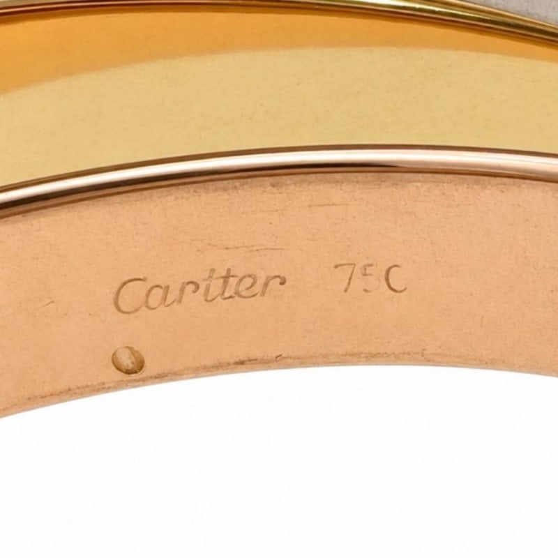 CARTIER 18K Trigold Trinity Bangles - 3