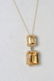 GORGEOUS 14K Y/G CITRINE AND DIAMOND NECKLACE
