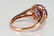GORGEOUS AMETHEYST R/G AND DIAMOND RING - 2