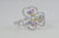14K W/G RING SET WITH COLORED SAPPHIRES AND WHITE - 3